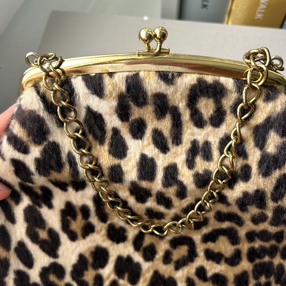 60s Leopard Purse & Wallet Set - Picture 3 of 12